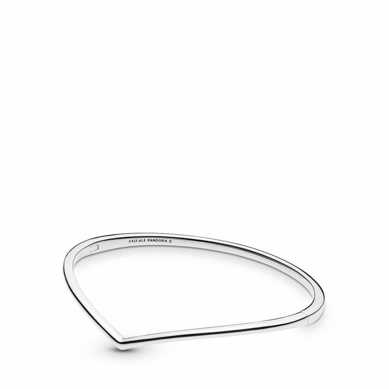 Pandora Shining Wish Bangle Bracelet Sale NZ, Sterling Silver (792034-HJU)